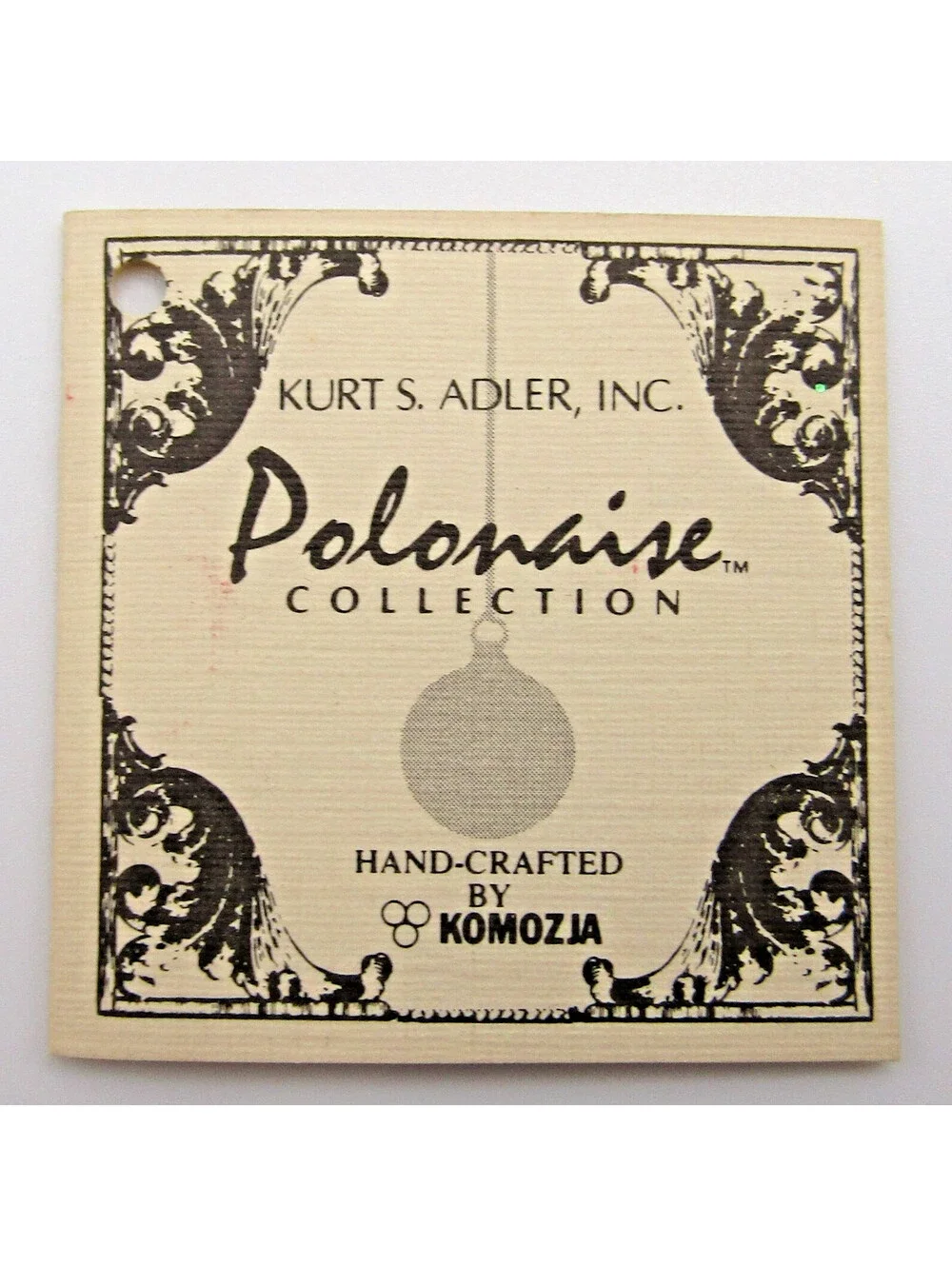 Kurt S. Adler Komozja Polonaise Santa Shops at Saks Ornament